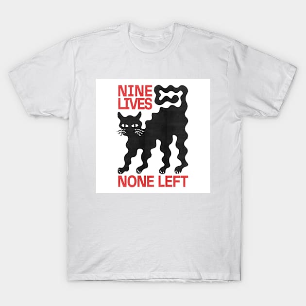 Nine lives T-Shirt by AmandaGJ9t3